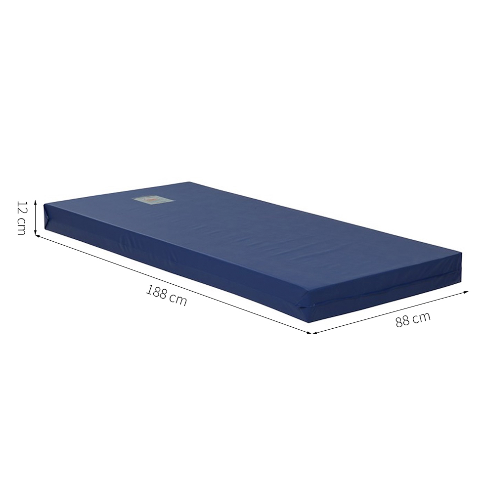 Colchão Hospitalar com Espuma D28 (12x88x188) Azul