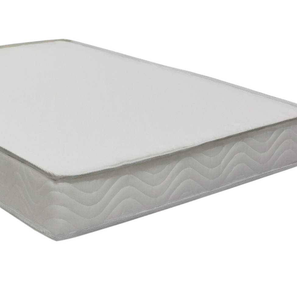 Colchão Infantil Baby Light com Espuma D18 (12x70x130) Branco