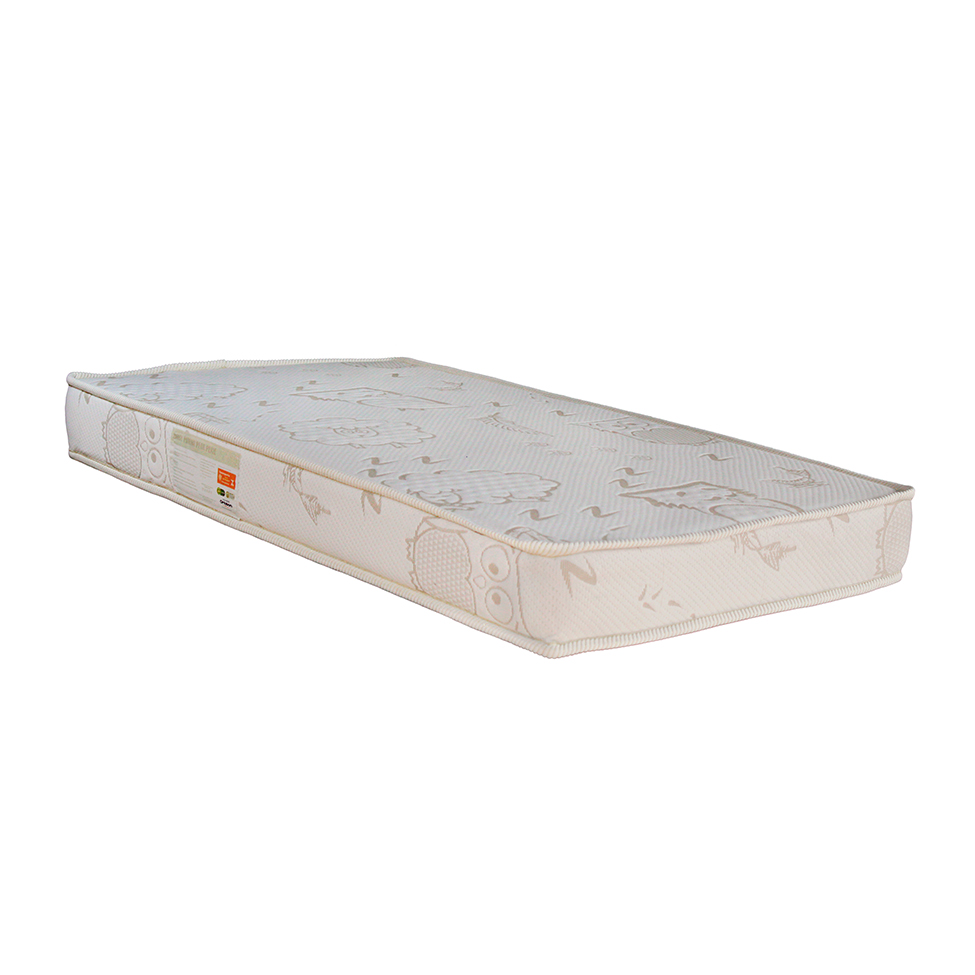 Colchão Infantil de Espuma D18 Baby (12x60x130) Branco