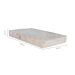 Colchão Infantil de Espuma D18 Baby (12x60x130) Branco