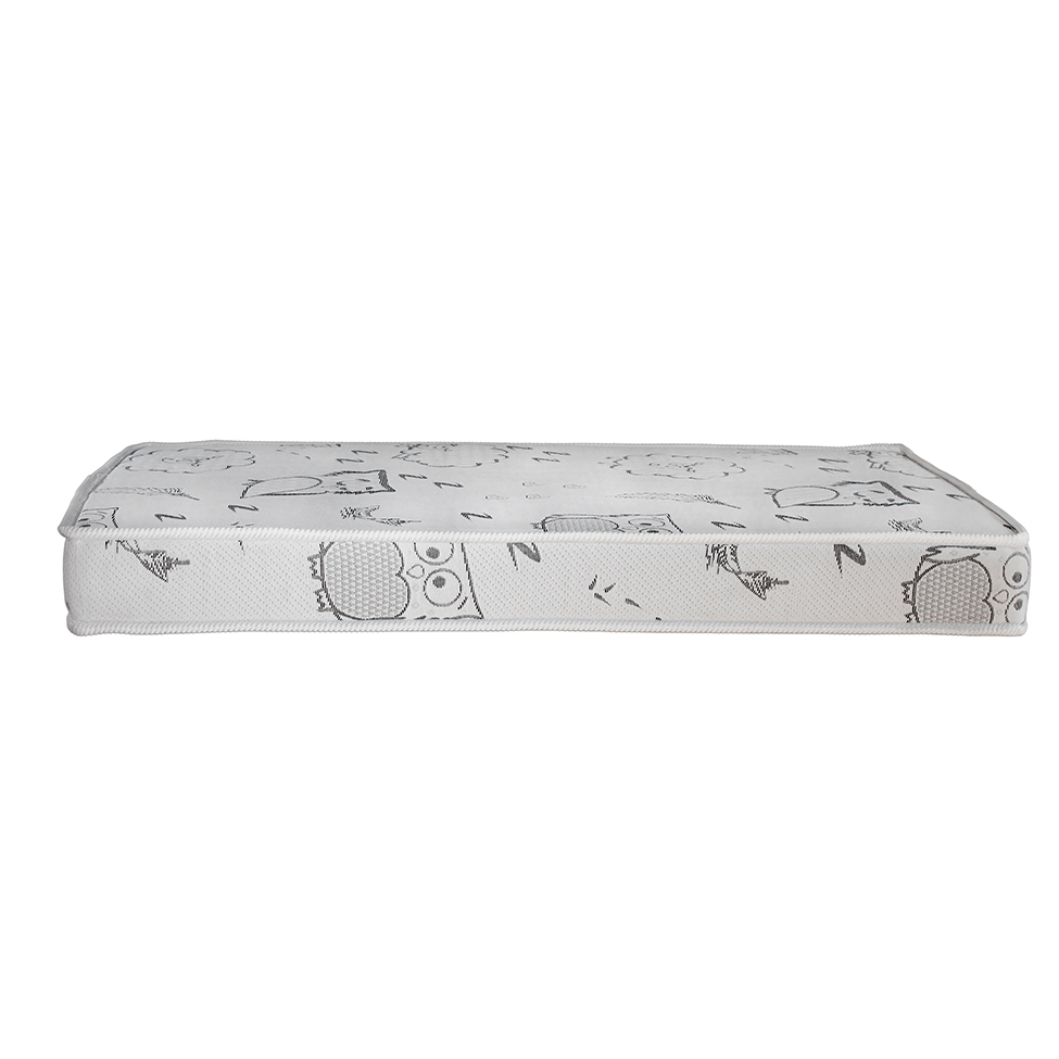 Colchão Infantil de Espuma D18 Baby II (12x70x130) Branco