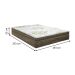 Colchão King Molas Ensacada Gold Ultra Gel (32x193x203) Dourado