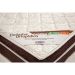 Colchão Queen Exclusive Ortopédico D26 (28x158x198) Branco e Marrom