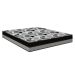 Colchão Queen ISO Dupla Face (20x158x198) Cinza e Preto
