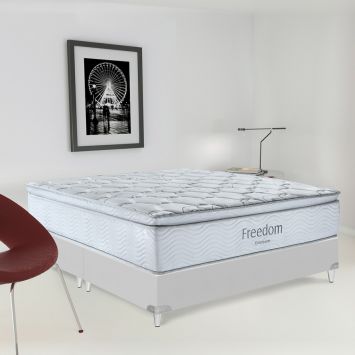 Menor preço em Colchão Queen Molas Ensacada Freedom (32x158x198) Branco
