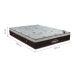 Colchão Queen Molas Ensacada Sleep King (32x158x198) Marrom