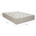 Colchão Queen Orthotel Espuma D28 Molejo Superlastic 30x158x198 Bege e Branco