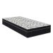Colchão Solteiro Airtech D45 Ortopillow (28X78X188) Preto e Branco