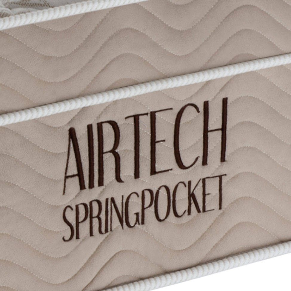Colchão Solteiro Airtech Espuma D26 (30x108x198) Bege