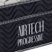 Colchão Solteiro Airtech Molas Nanolastic (29x78x188) Preto