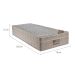 Colchão Solteiro Airtech Spring Mola Superpocket (25x78x188) Bege