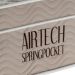 Colchão Solteiro Airtech Spring Mola Superpocket (25x78x188) Bege