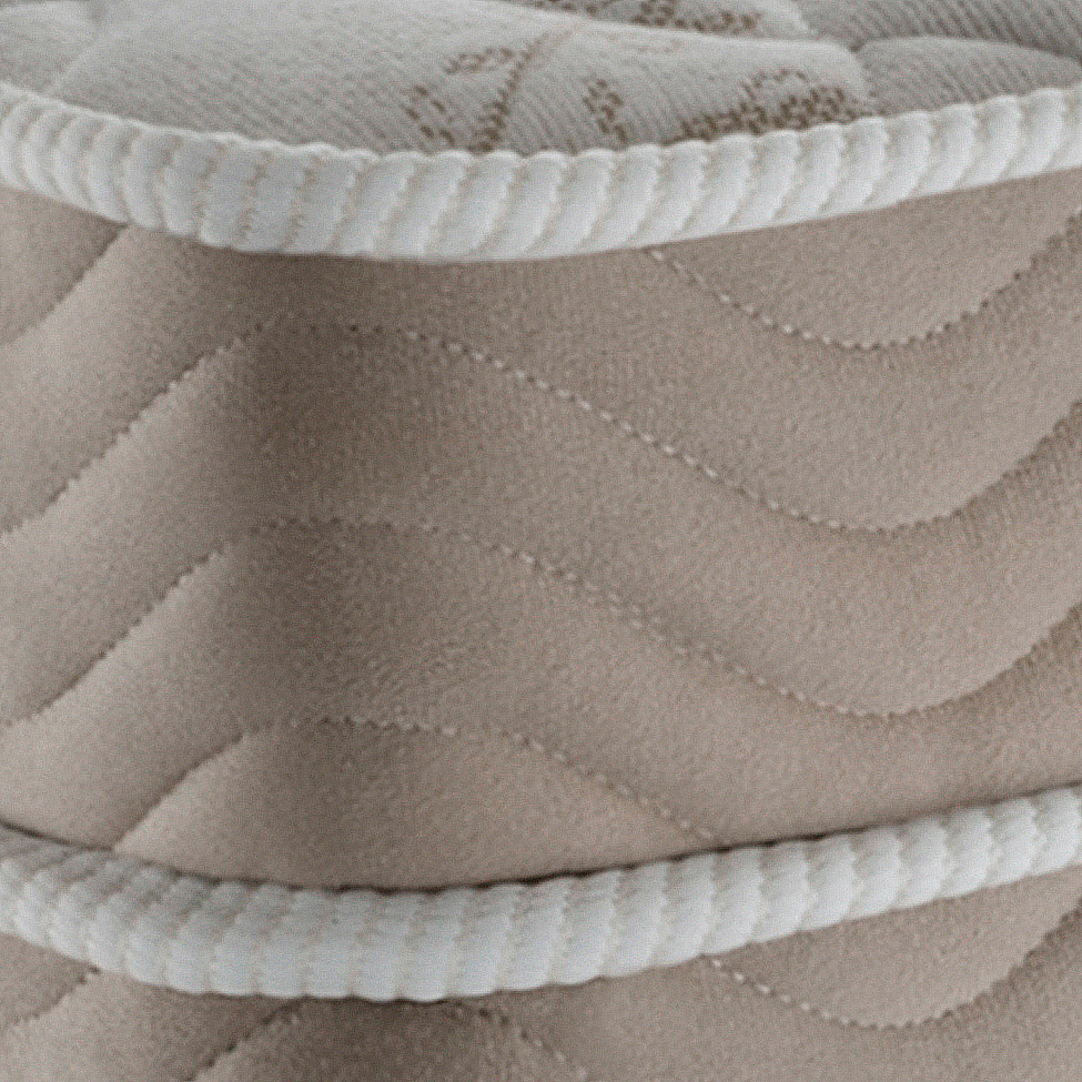 Colchão Solteiro King Airtech Spring Mola Superpocket (25x108x198) Bege