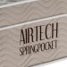 Colchão Solteiro King Airtech Spring Mola Superpocket (25x108x198) Bege