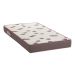 Colchão Solteiro Light D28 Marrom e Bordô 14x78x188 Ortobom
