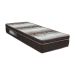 Colchão Solteiro Light Ortopédico D26 (24x88x188) Branco e Marrom