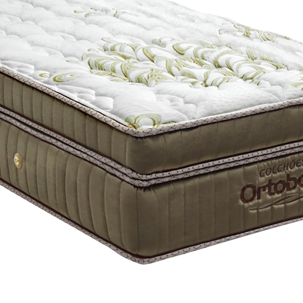 Colchão Solteiro Molas Ensacada Gold Ultra Gel (32x88x188) Dourado