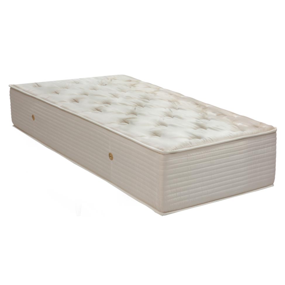 Colchão Solteiro Orthotel Espuma D28 Molas Superlastic 30x88x188 Bege e Branco