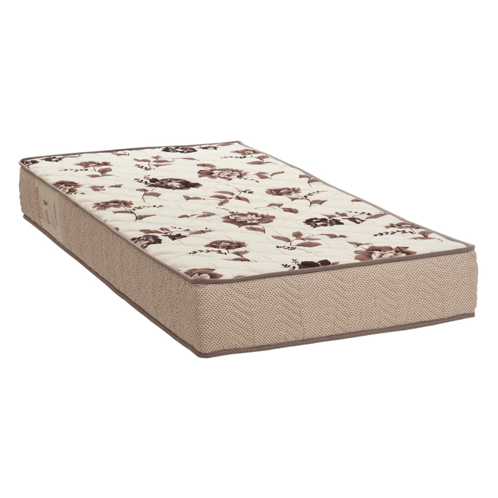 Colchão Solteiro Physical Mega Resistente Marrom 22x88x188 Ortobom