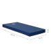 Colchão Solteiro Physical de Espuma D20 (12x78x188) Azul