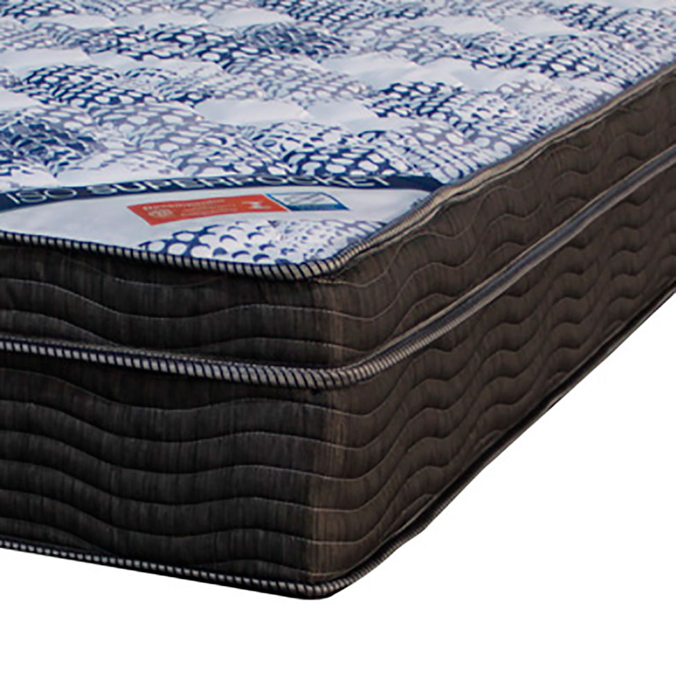 Colchão Viúva Molas Ensacadas Super Iso (25x108x198) Preto