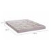 Colchão Viúva Physical Resist Liso com Espuma D20 (12x128x188) Lilás
