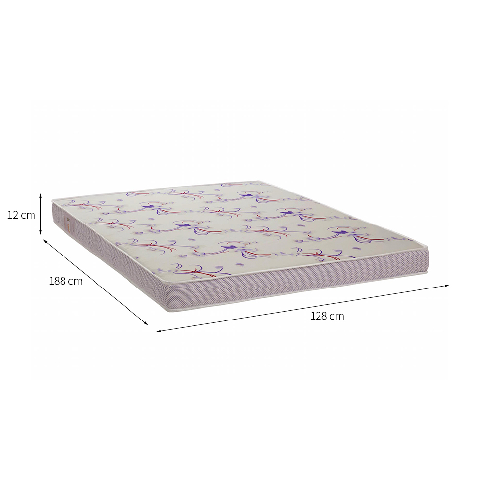 Colchão Viúva Physical Resist Liso com Espuma D20 (12x128x188) Lilás