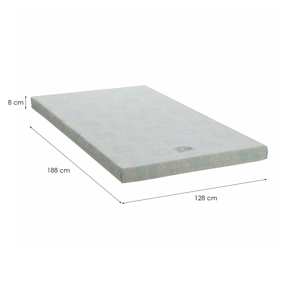 Colchonete  Psysical Espuma D20 8x128x188 Azul