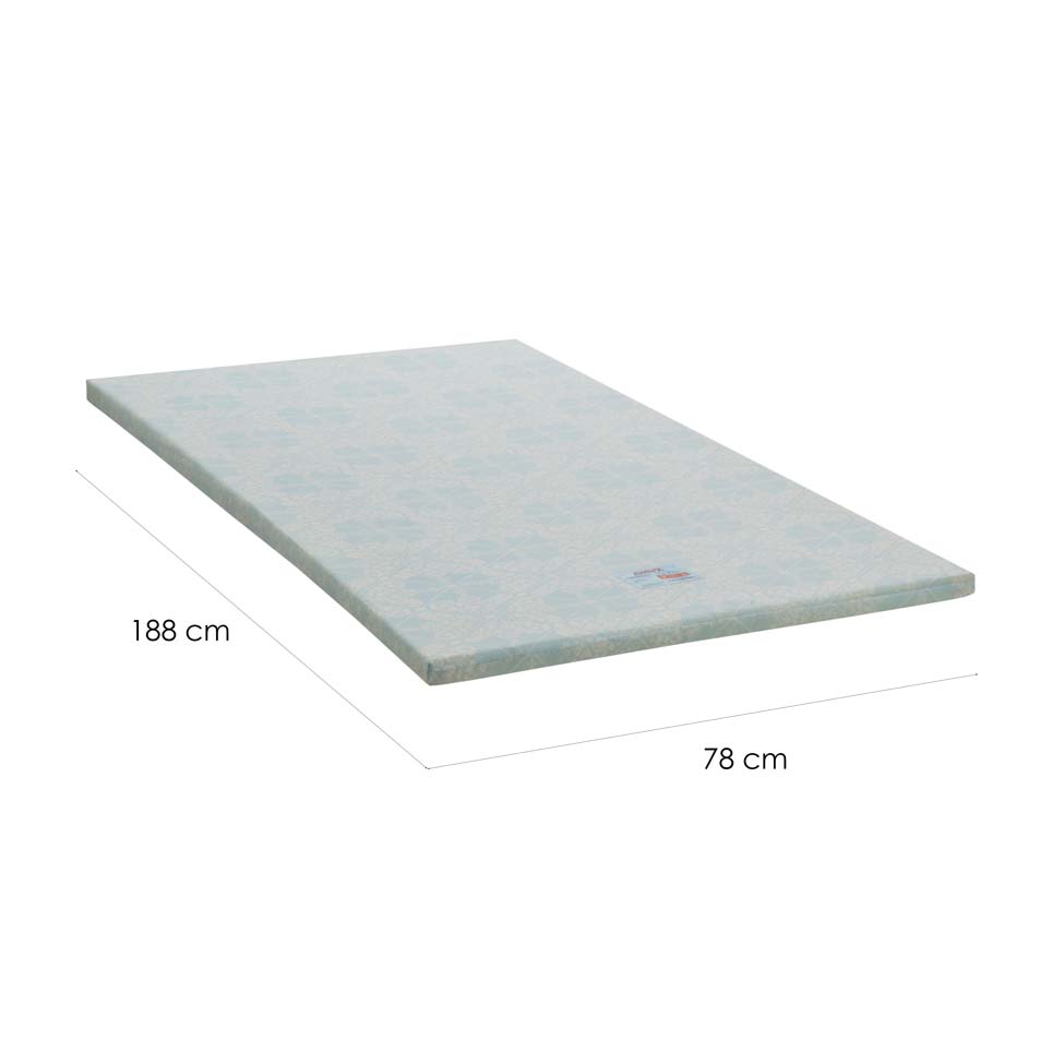 Colchonete Psysical Espuma D20 4x78x188 Azul