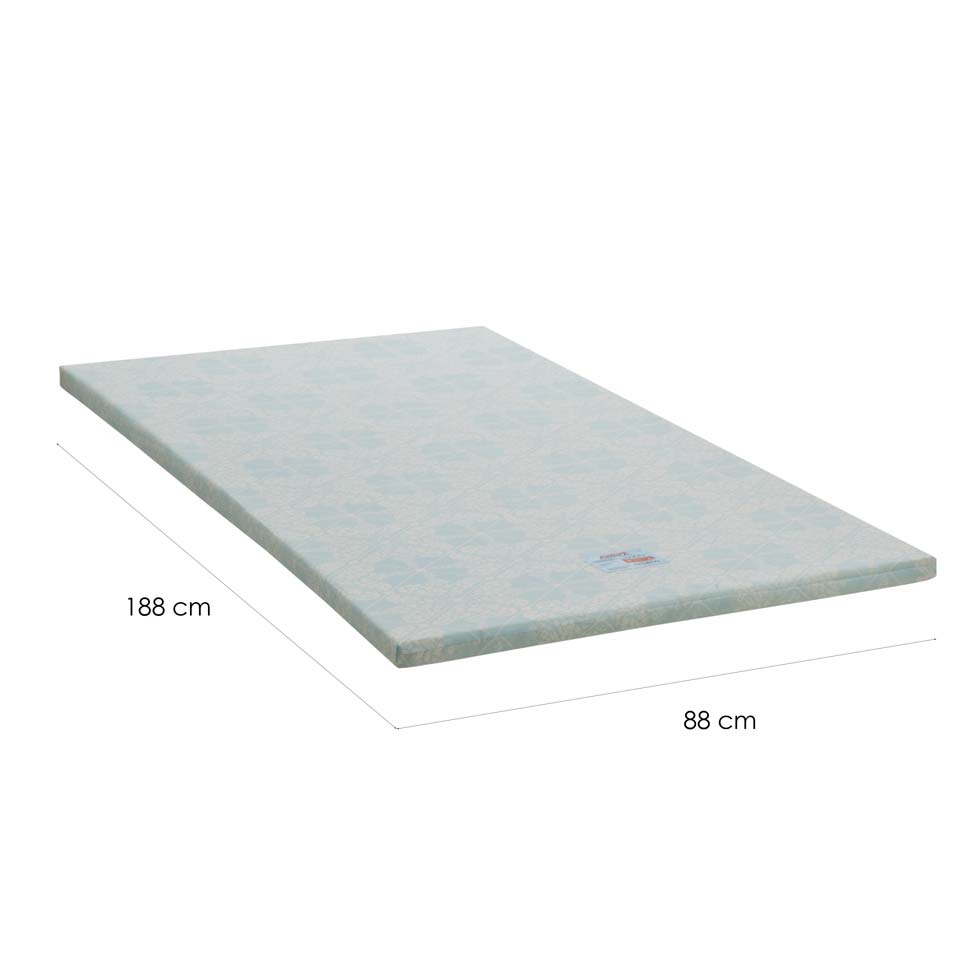 Colchonete Psysical Espuma D20 4x88x188 Azul