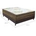 Conjunto Cama Box Cori com Colchão Casal Espuma D33 Gold Ultra Gel (32x138x188) Dourado