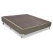 Conjunto Cama Box Cori com Colchão Casal Molas Ensacada Light (25x138x188) Bege