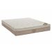 Conjunto Cama Box Light com Colchão King Molas Nanolastic Elegant (27x193x203) Bege