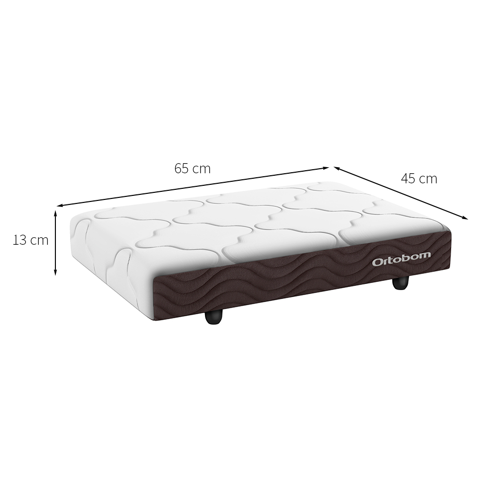 Mini Base Pet Dog (13x45x65) Bege e Marrom