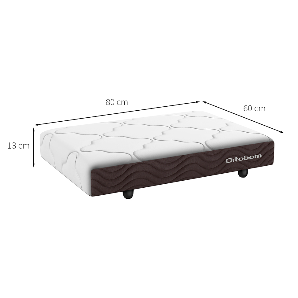 Mini Base Pet Dog (13x60x80) Bege e Marrom