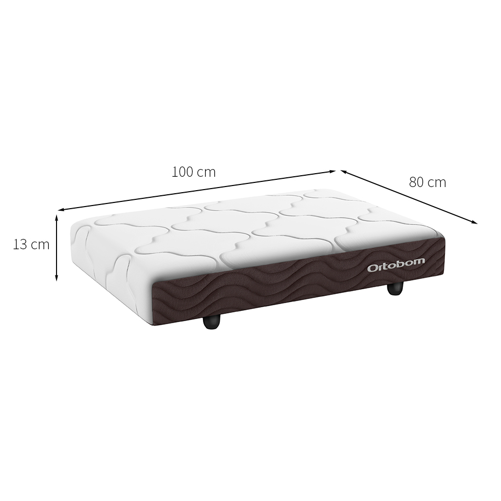Mini Base Pet Dog (13x80x100) Bege e Marrom
