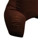 Puff Dino Vel Marrom