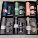 Kit Garrafa Térmica Vacuum Flask Set 500ml Com 3 Xícaras Variado