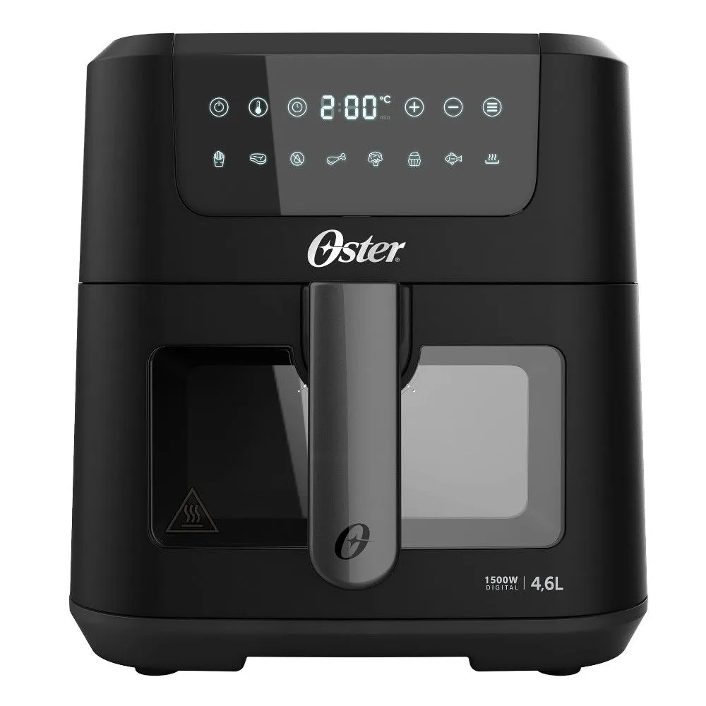 Fritadeira Air Fryer Oster OFRT970 Clear 4,6L 1500W Digital 220V