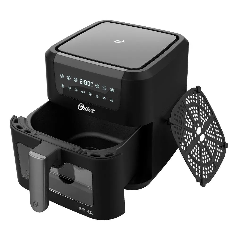 Fritadeira Air Fryer Oster OFRT970 Clear 4,6L 1500W Digital 220V