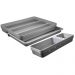 2 Organizador de Talheres Porta Talheres Gaveta Extensível P