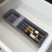 2 Organizador de Talheres Porta Talheres Gaveta Extensível P