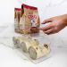 2 Organizadores Empilháveis Caixas Organizadoras Closet Geladeira Clear Natural