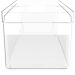 2 Organizadores Empilháveis Caixas Organizadoras Closet Geladeira Clear Natural