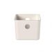 3 Caixas Organizadoras 27x12x9cm Bege Flow 3L Retangular Ces