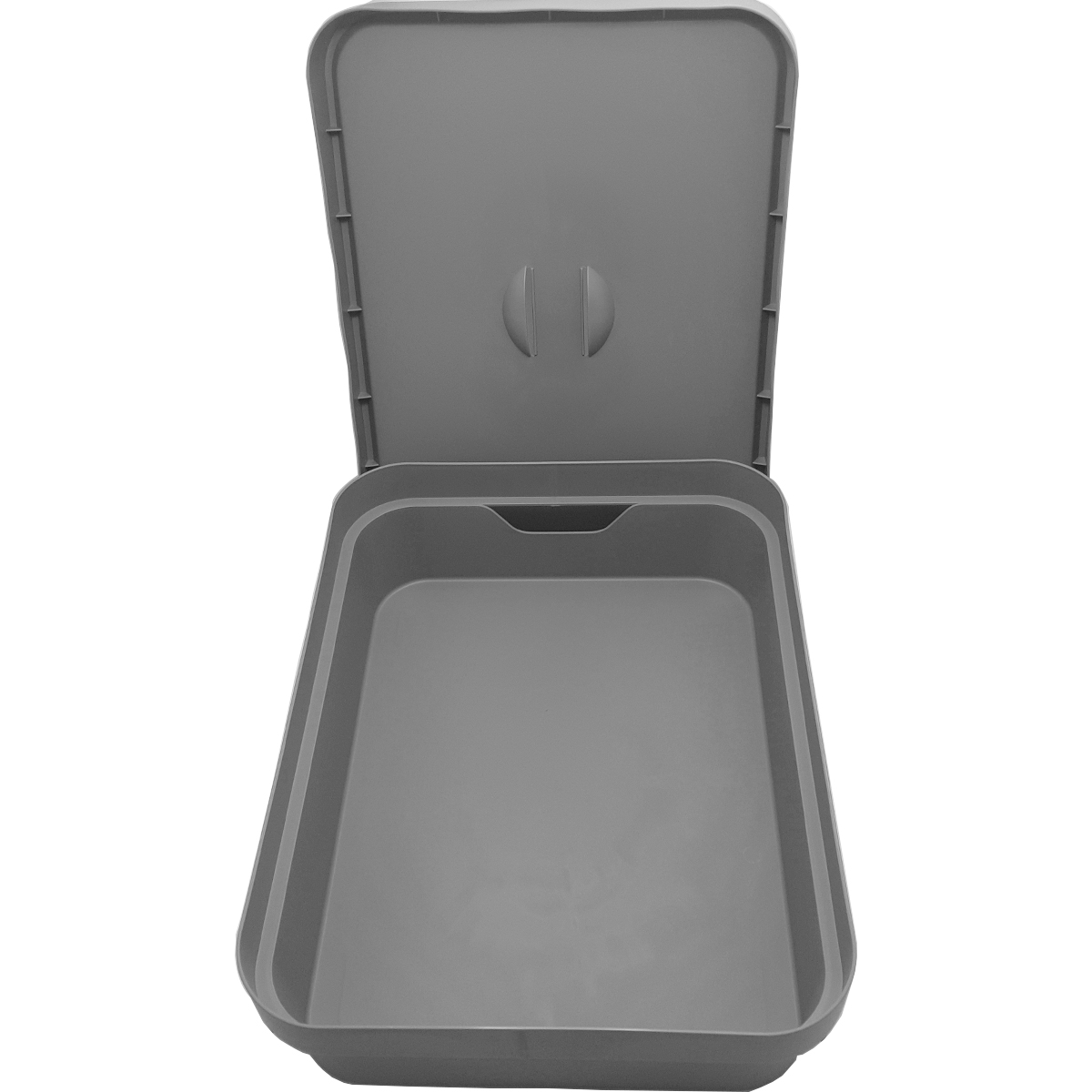 Caixa Organizadora 16L Caixa Plastica Cesto Organizador Cube Chumbo