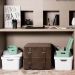 Caixa Organizadora Grande Para Closet 10l Com Tampa Nordi Verde Menta