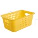 Caixa Organizadora Plástico 5l Casa Organize Cesto Closet Amarelo