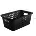 Caixa Organizadora Plástico 5l Casa Organize Cesto Closet Preto