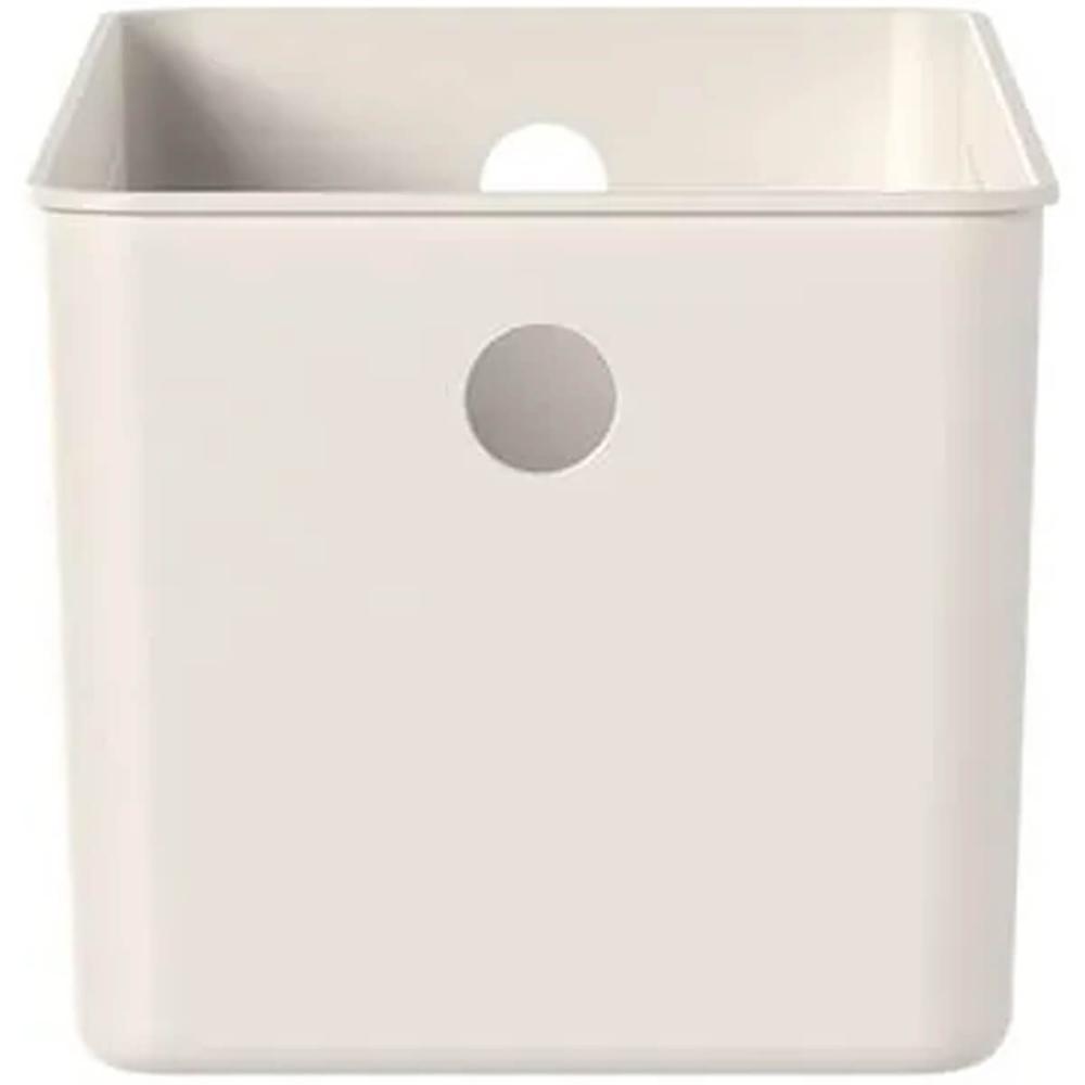 Cesto Caixa Organizadora Retangular 33x15x13cm Perfurações 6